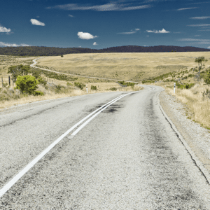 A long winding road in Australia